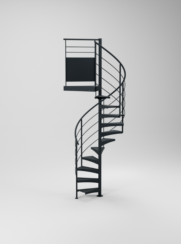 escalier colimaçon pour petit espace