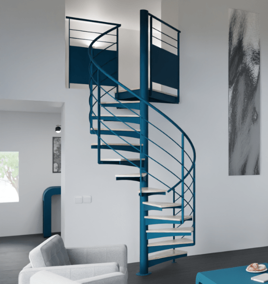 escalier bois metal sur mesure